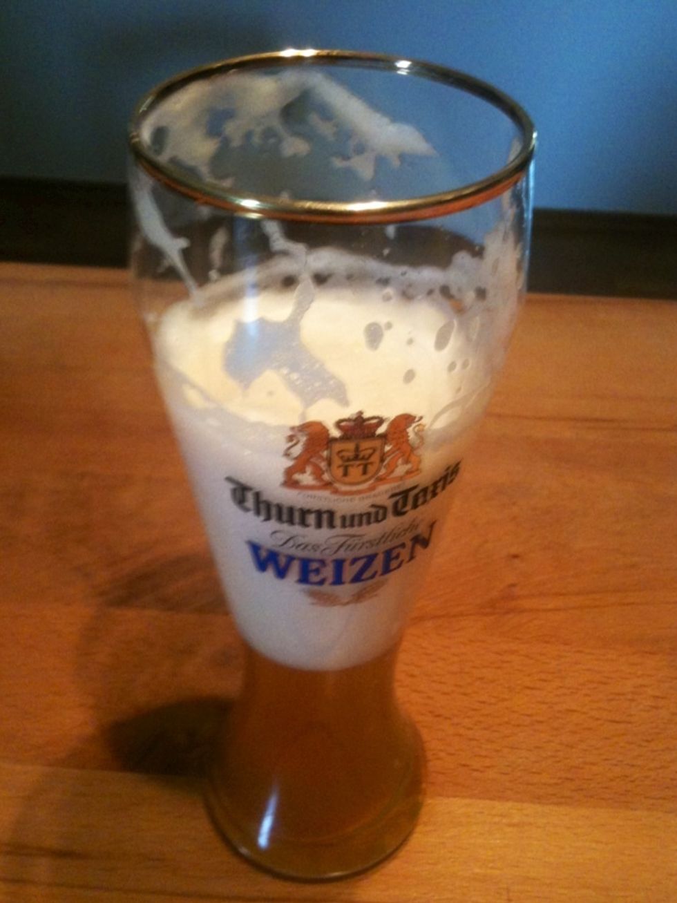 . . . you get this - a lot of foam!