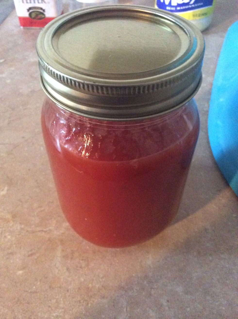 You got to have it with some good ol Carolina BBQ Sauce. Quick recipe: 1/2 C of apple cider vinegar, 3/4 C of ketchup, 3 Tbl of Brown Sugar, 1 tsp of Salt, 1 tsp of Tabasco and 1/2 C of water.