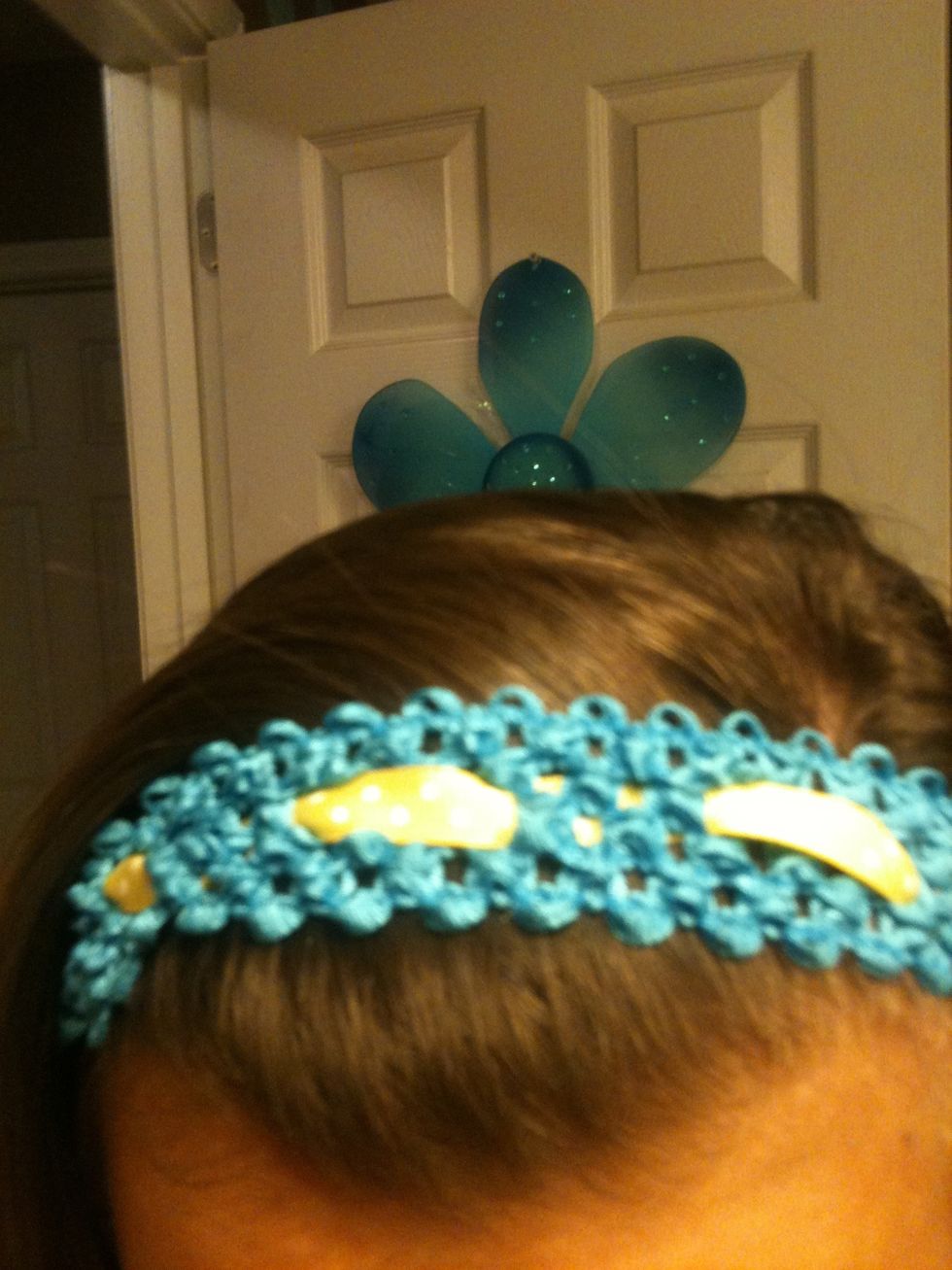 You have a cute new headband!