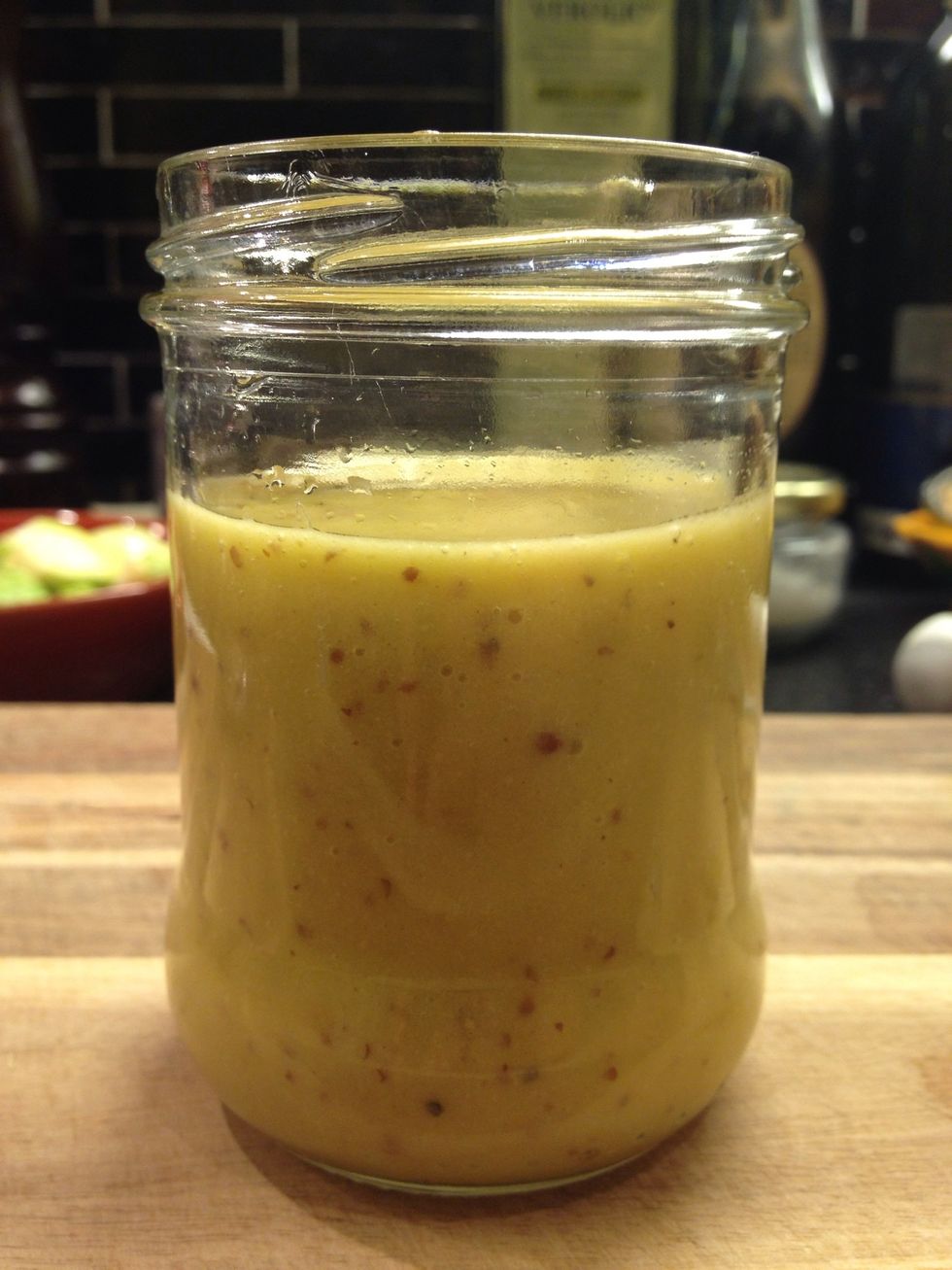 You have a vinaigrette to use in salads and other preparations.