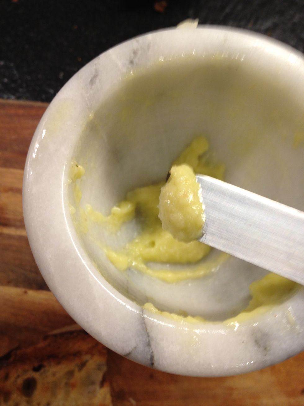 You have aioli. If you used a yolk you will have a better yield