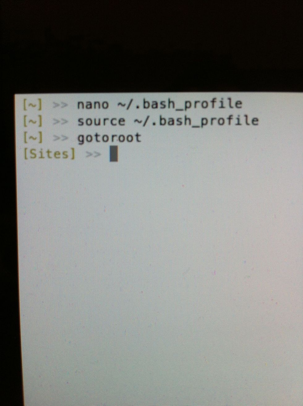 You have changed directories as indicated above by the working directory.
