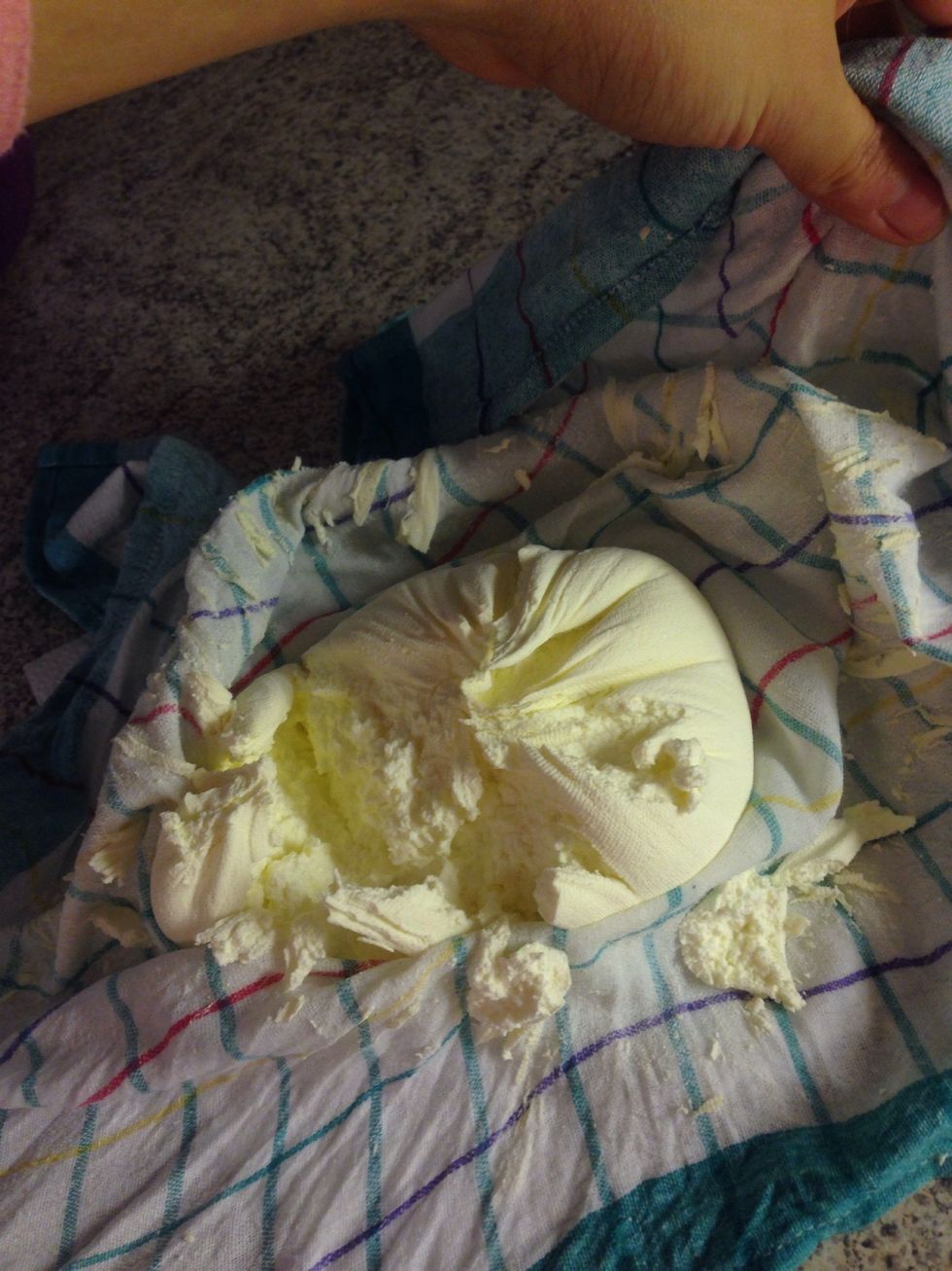 You have done it right if you can peel off the towel very easily almost without any arrears.