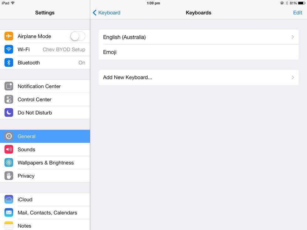 You have now added Emoji's.