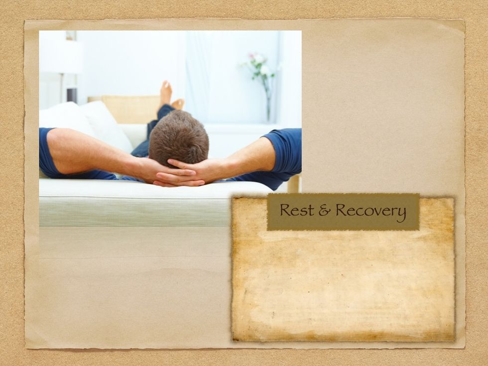 You have to also REST & RECOVER! Give your muscles some time to build themselves back up. Exercise breaks them down. Let that protein work. Your muscles will recover stronger than before.