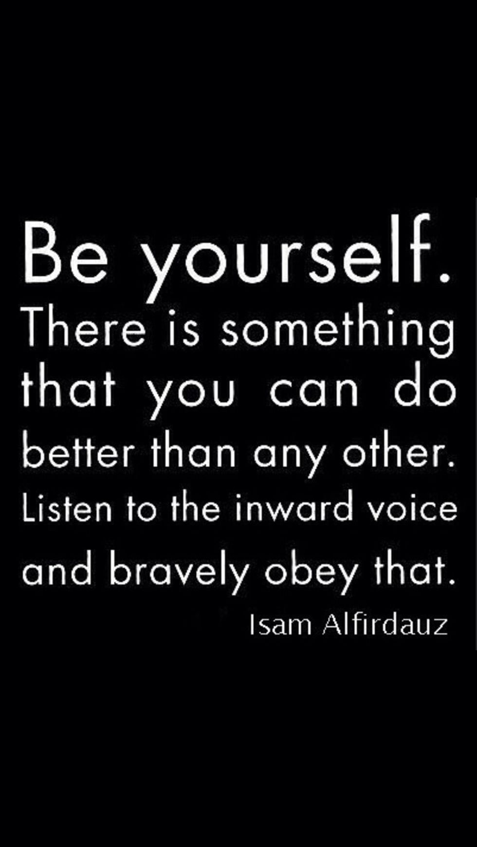 You have to be confident in  yourself. I am successful because I don't give up if I fail at something the first time. I work hard at it and keep trying until I accomplish that goal.