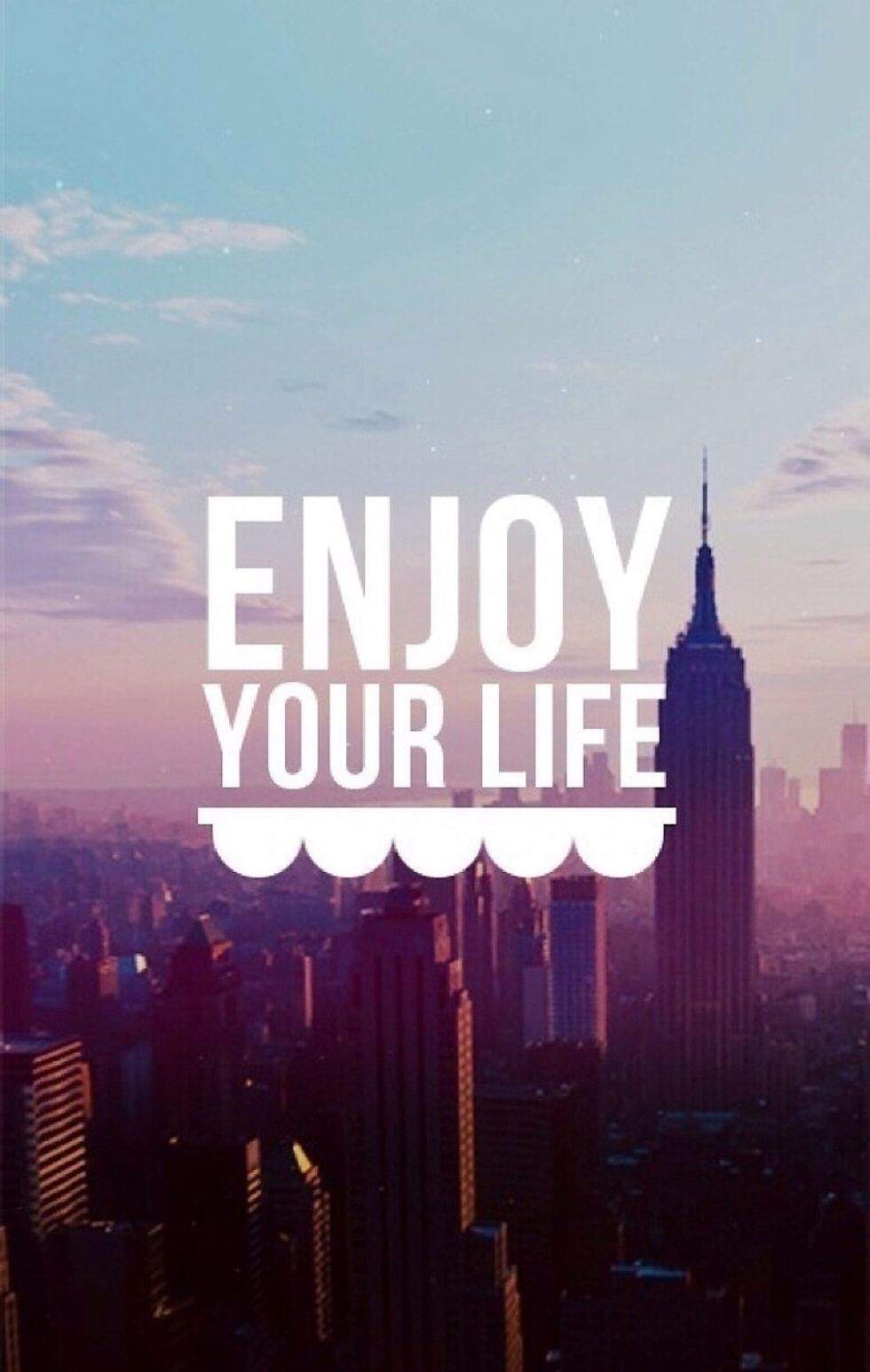 You have to seem happy and like you enjoy yourself