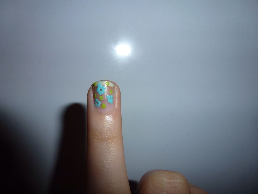 You'll end up with something like this . Cute and simple :)