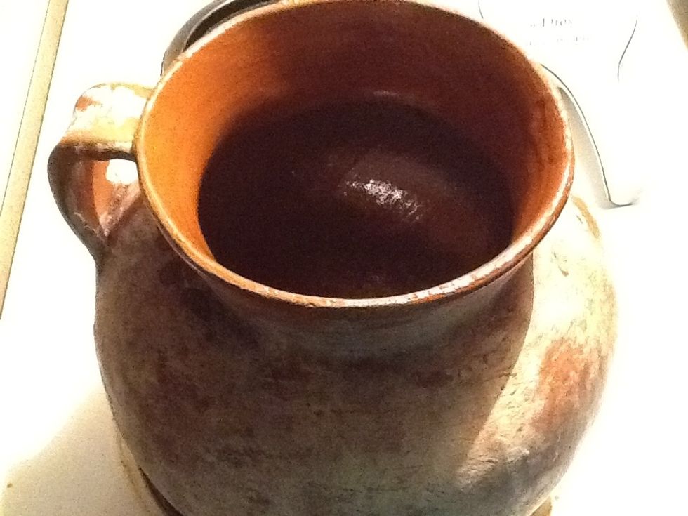 You"ll need a Mexican clay pot like this