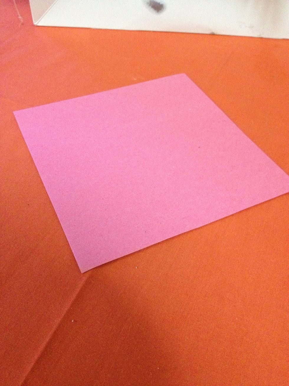 You'll need: A square piece of paper.