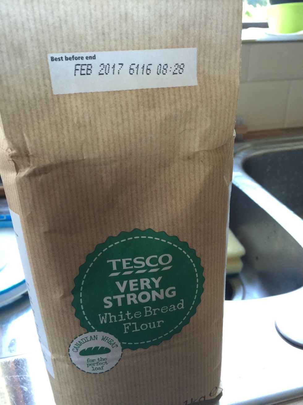 You'll need strong bread flour for the bread. I tend to use very strong when I can get it.