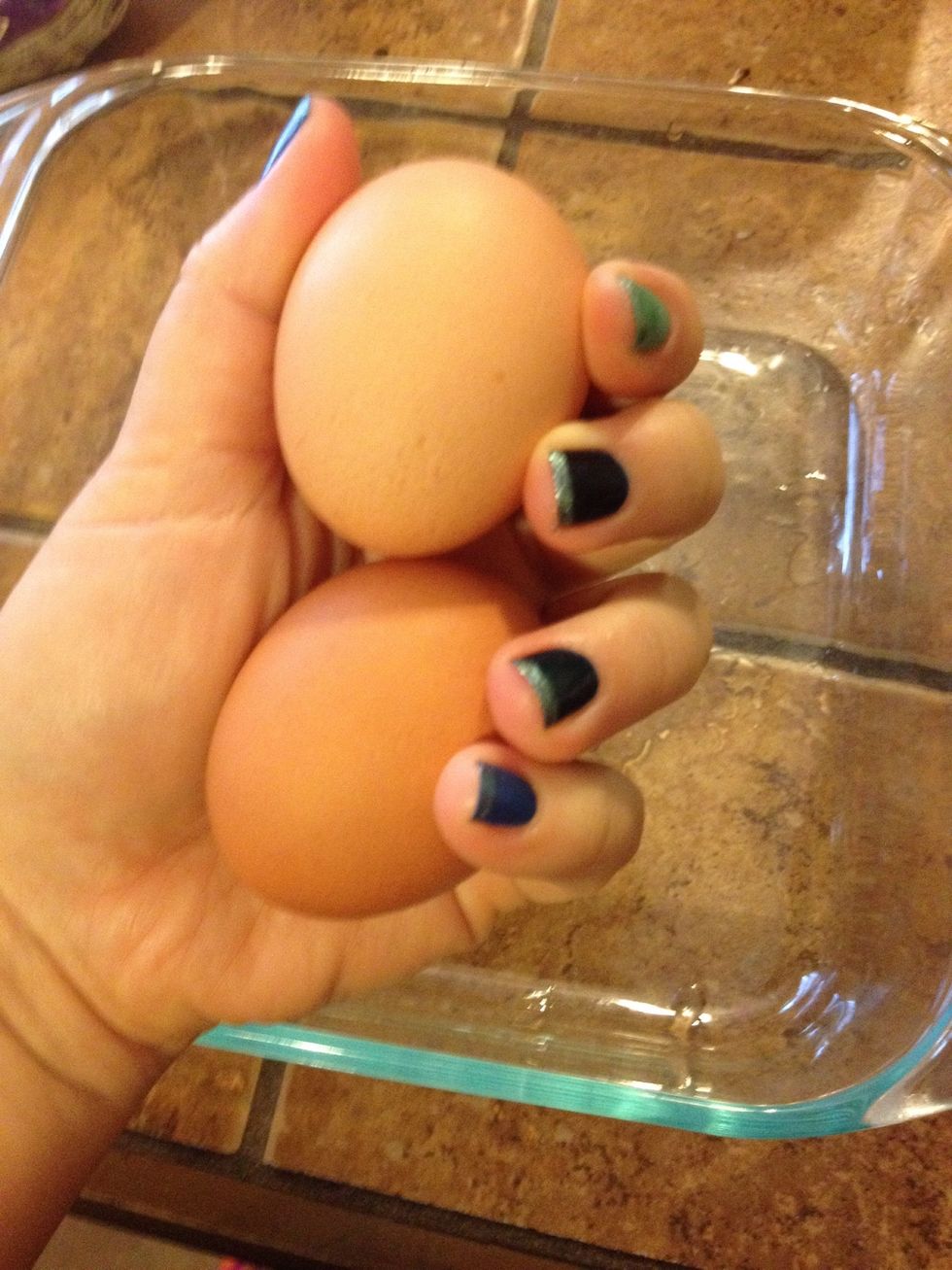 You'll need two eggs.