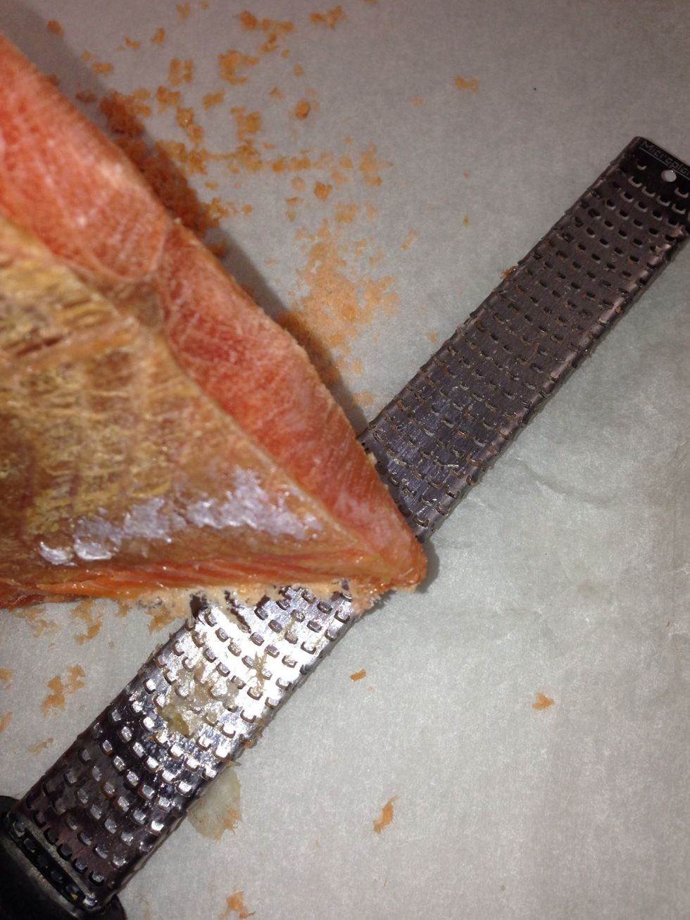 You may need to clean your Microplane a few times if it gets gunked up.