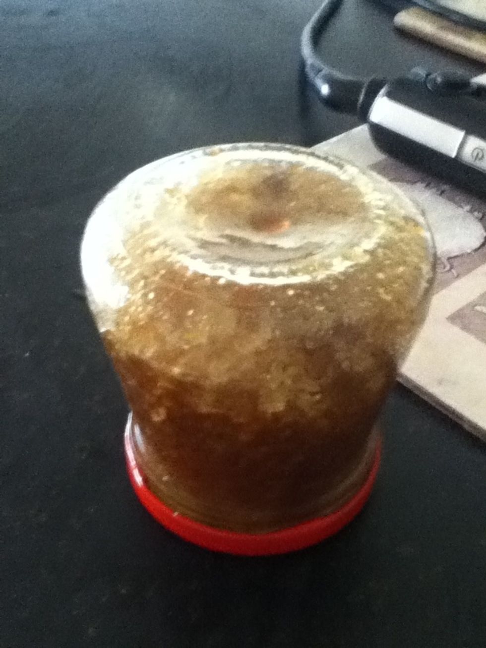 You may need to turn it upside down for a few minutes before use.