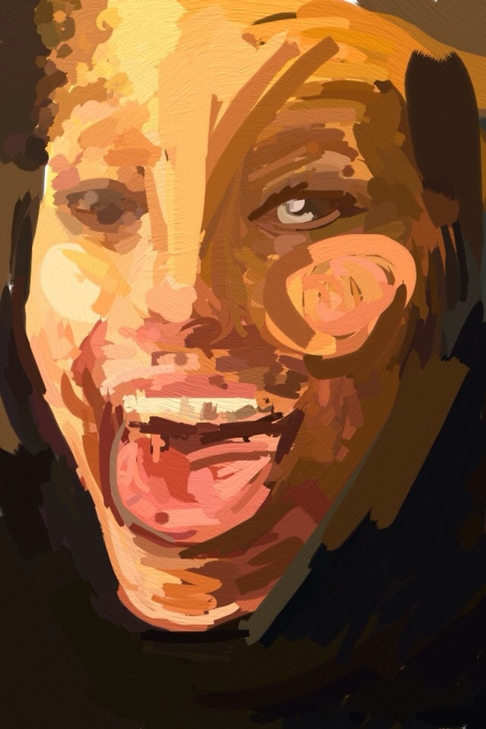 You may want to add non-sampled colors to areas. Return to the color palate.