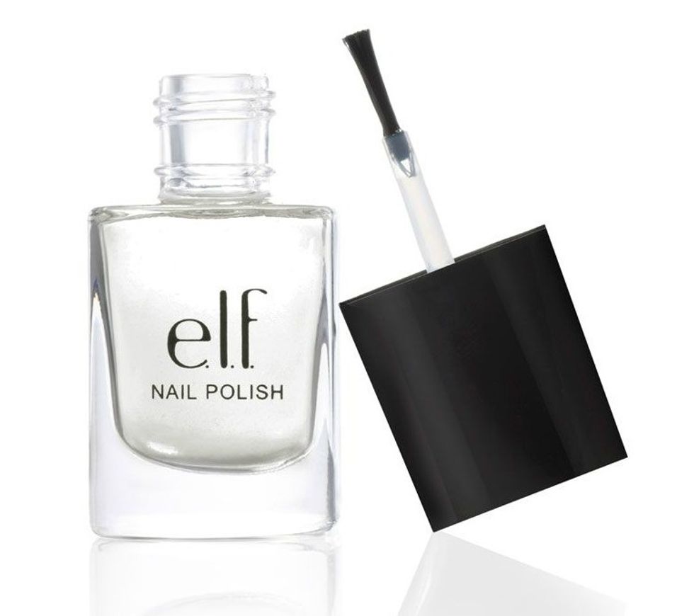 You might want to put a base coat to protect your nail (Optional) http://tinyurl.com/ml7koak