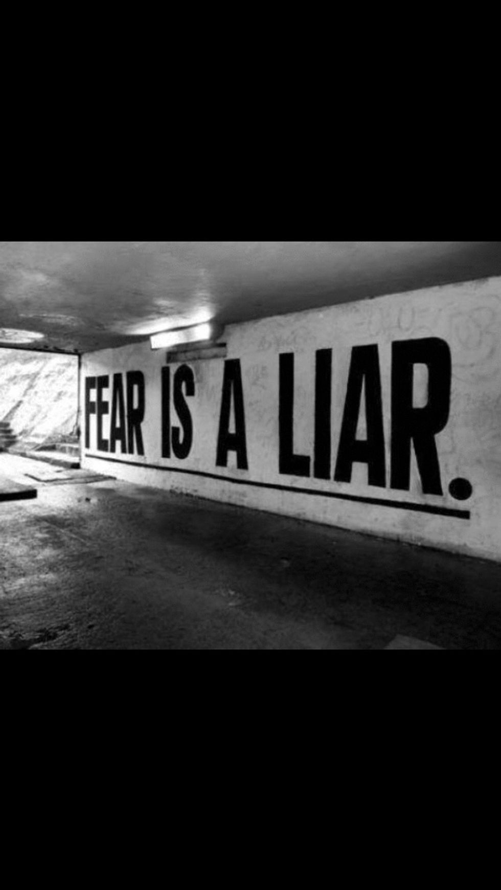"You must realize that fear is not real. It is a product of thoughts you create. Do not understand me, danger is very real, but fear is a choice." Will Smith