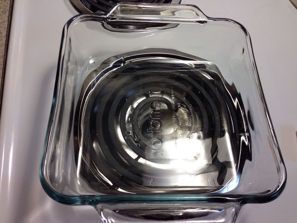 You need a glass pan