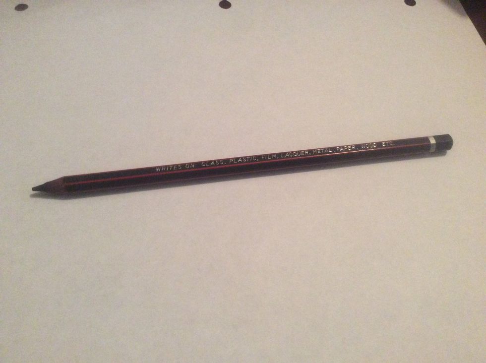 You need a pencil or something that you want to right with