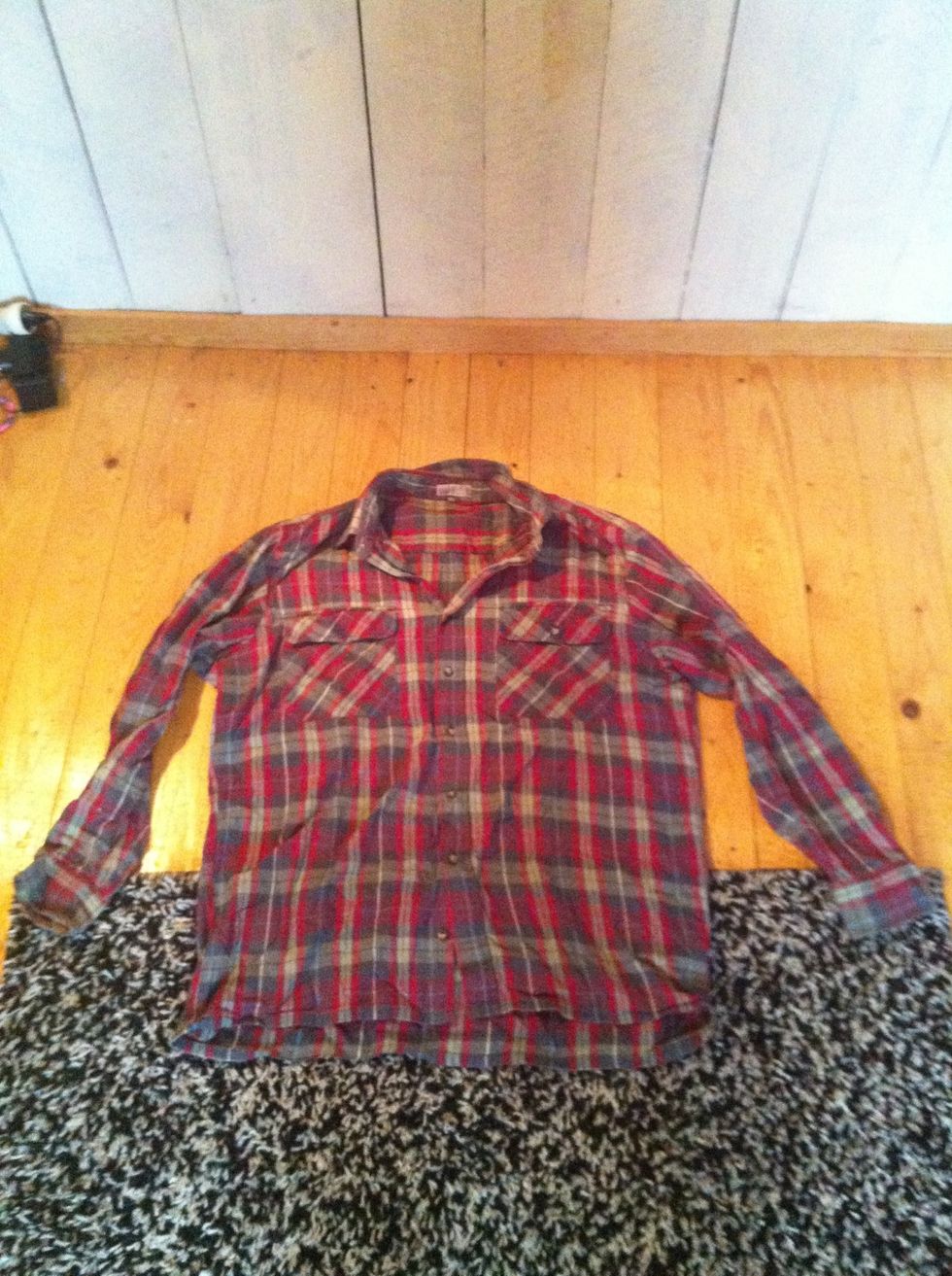 You need a pretty big shirt (Male shirts works best)