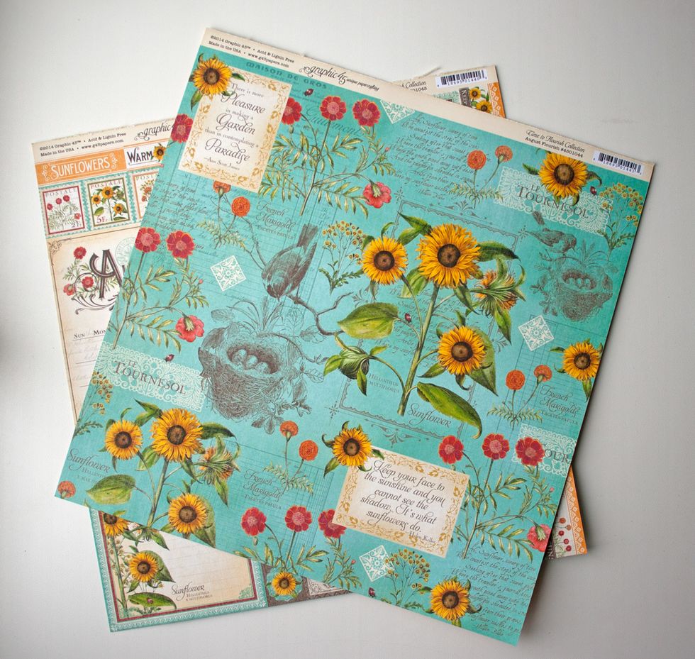 You need August Cut Apart and August Flourish sheets from Time to Flourish Graphic 45