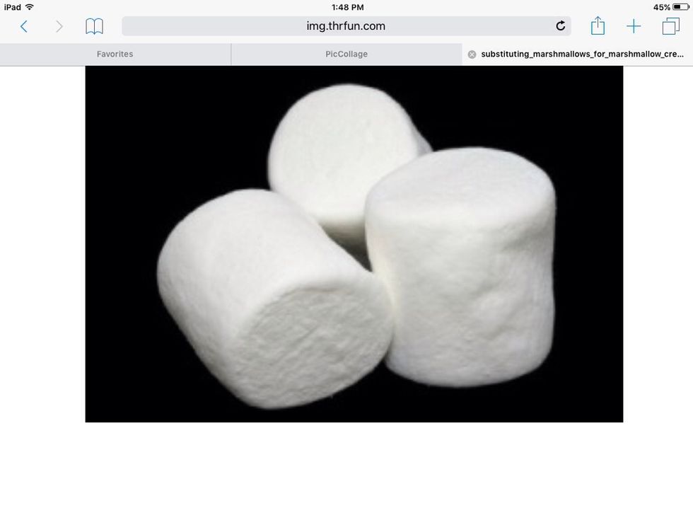 You need marshmallows too.