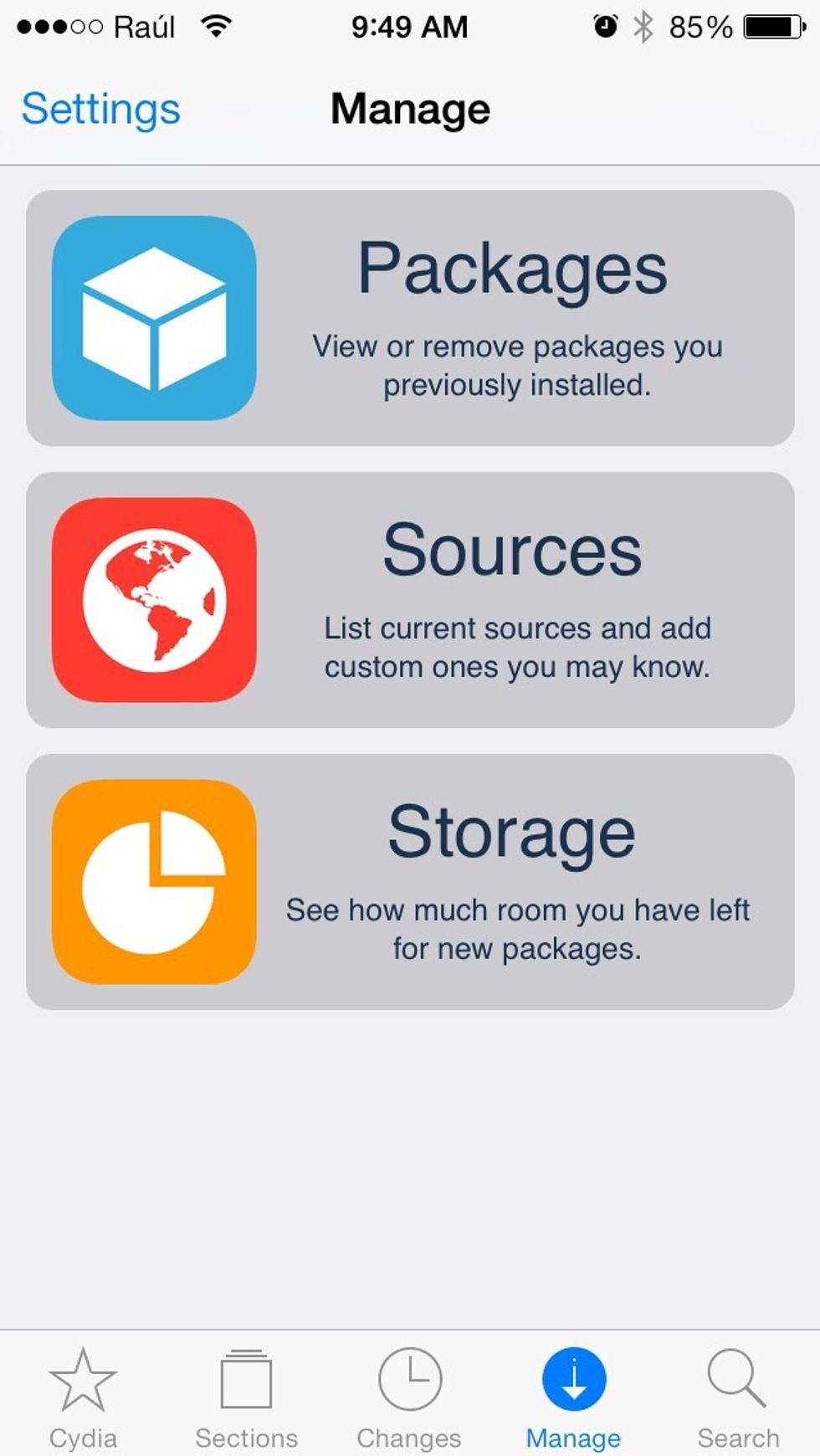 You need to add the source, select sources then on the top right, select edit then add on the left top