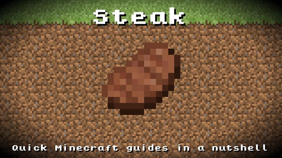 you need to eat so you won't starve to death so steak,pork,sheep and chicken