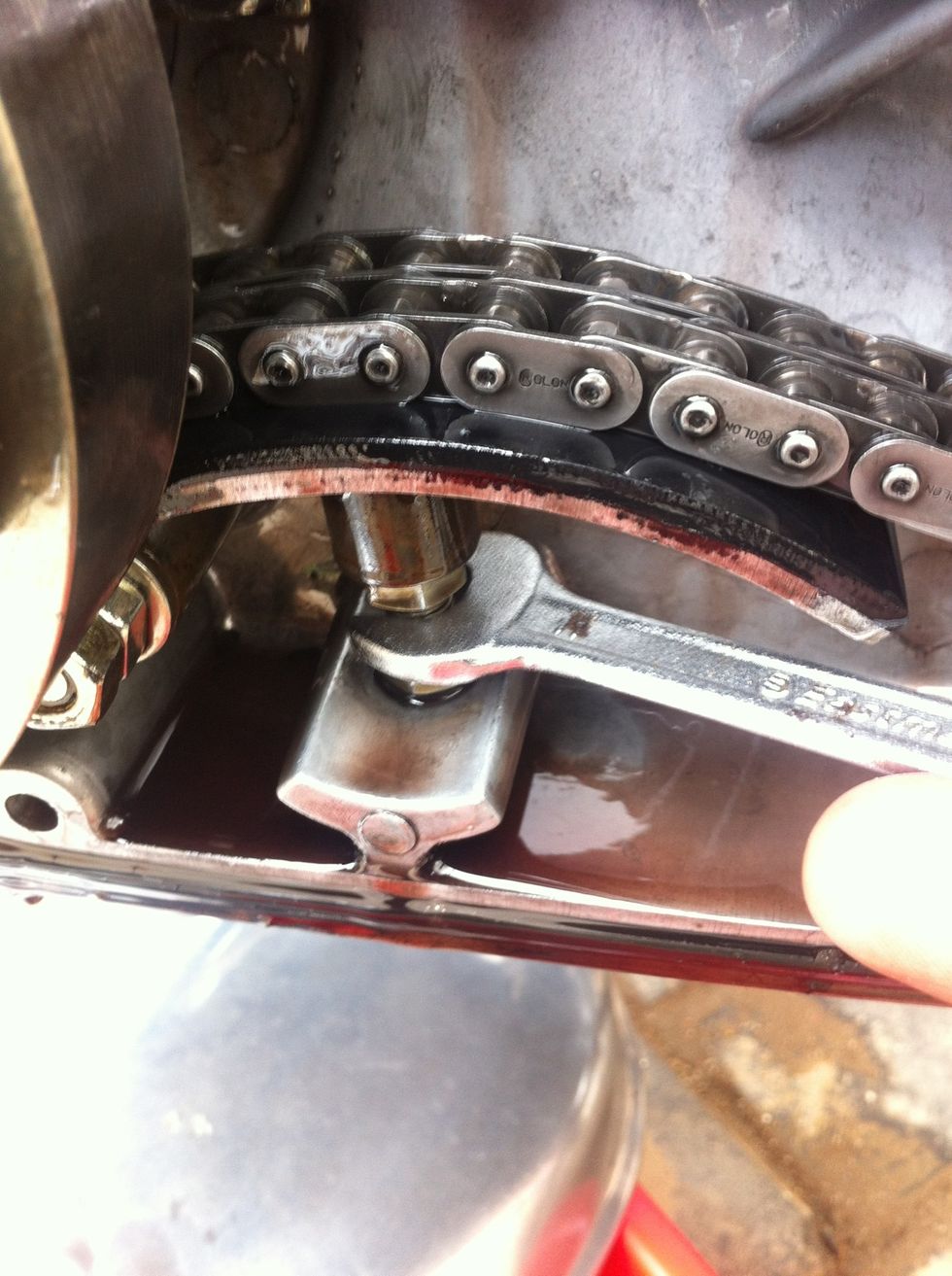 You need to first loosen the locknut