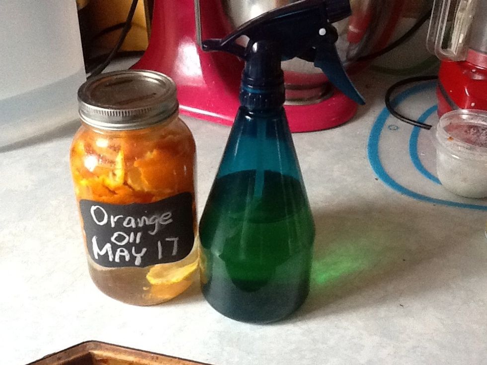 You now have a safe cleaner to use around pets and people!! The smell is nice and the oil actually helps break down grease and other grimy  things! Ewww but now you have a new weapon on your side!! \ud83d\ude0a