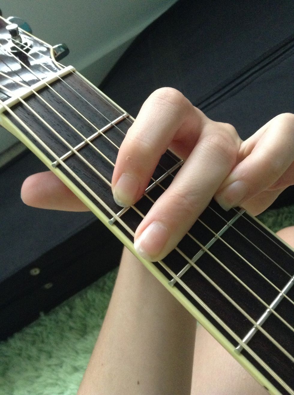 you now have the fingers for "G"