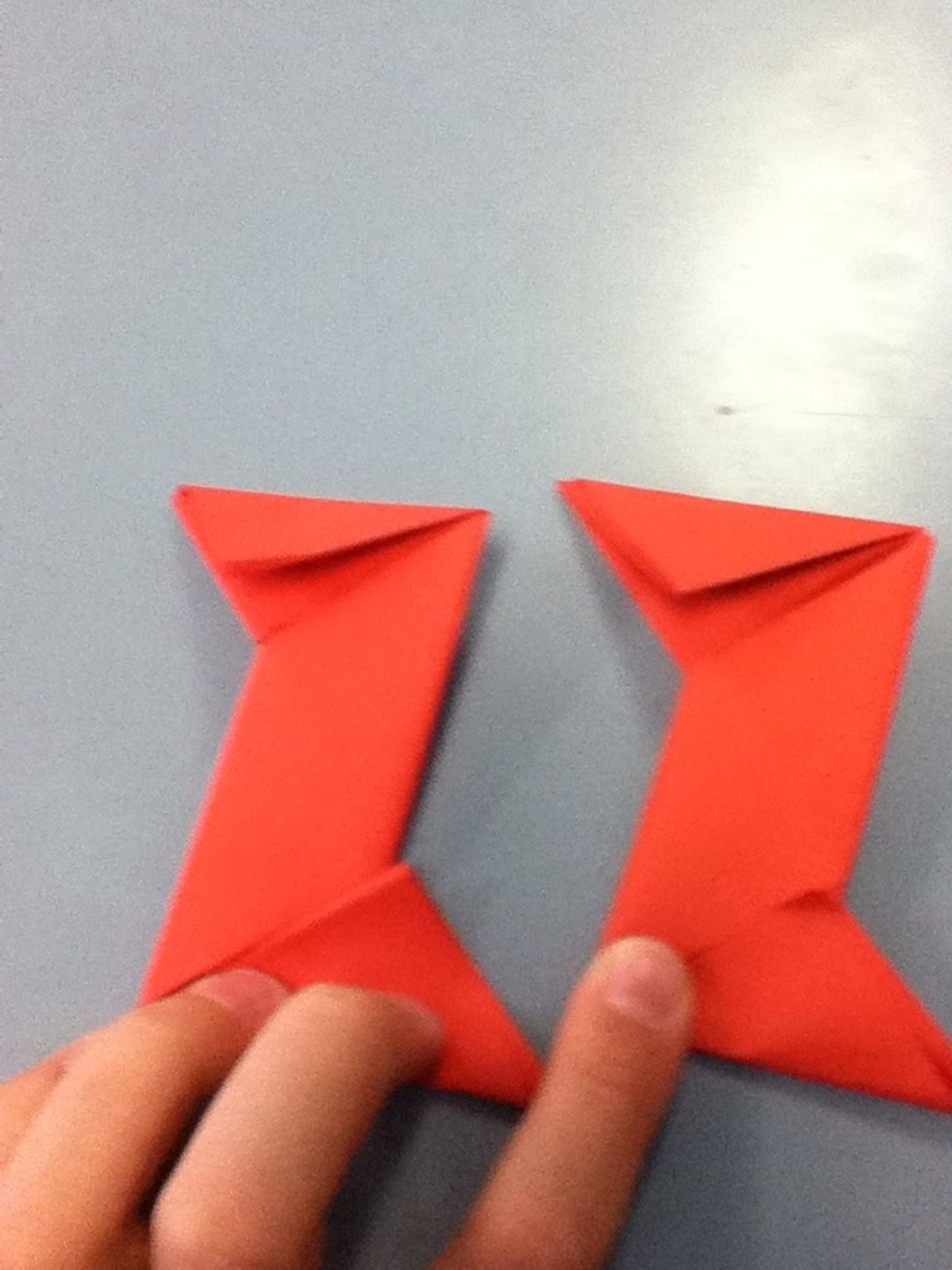You now need to make another one of these shapes by repeating what we just did