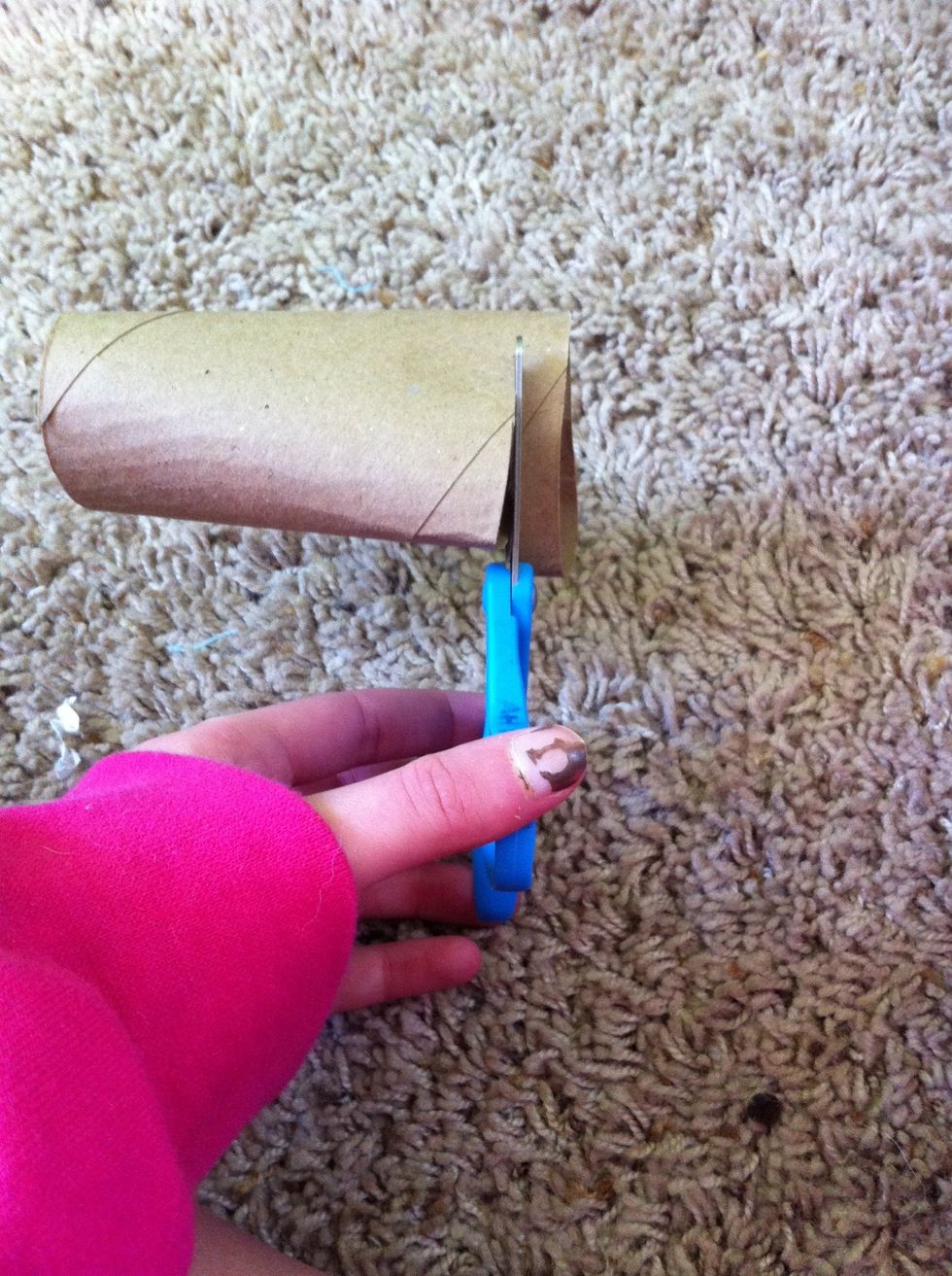 You're going to cut of the end of it.