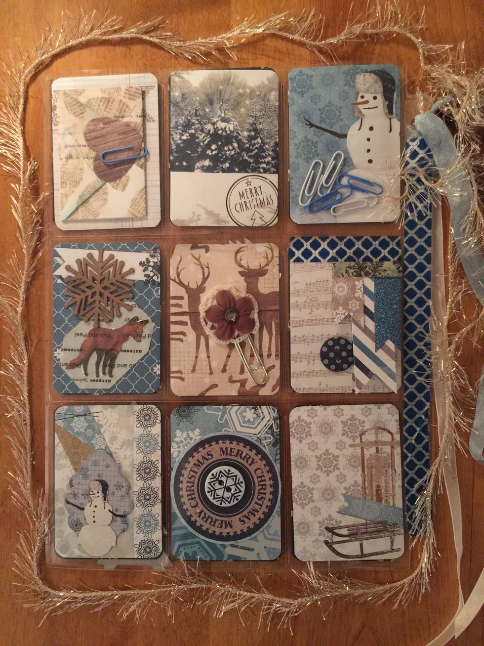 You're ready to fold it up and mail it! You can always substitute photos for patterned paper, your recipient would love that! Tutorial by FotoBella Design Team Member ReNae