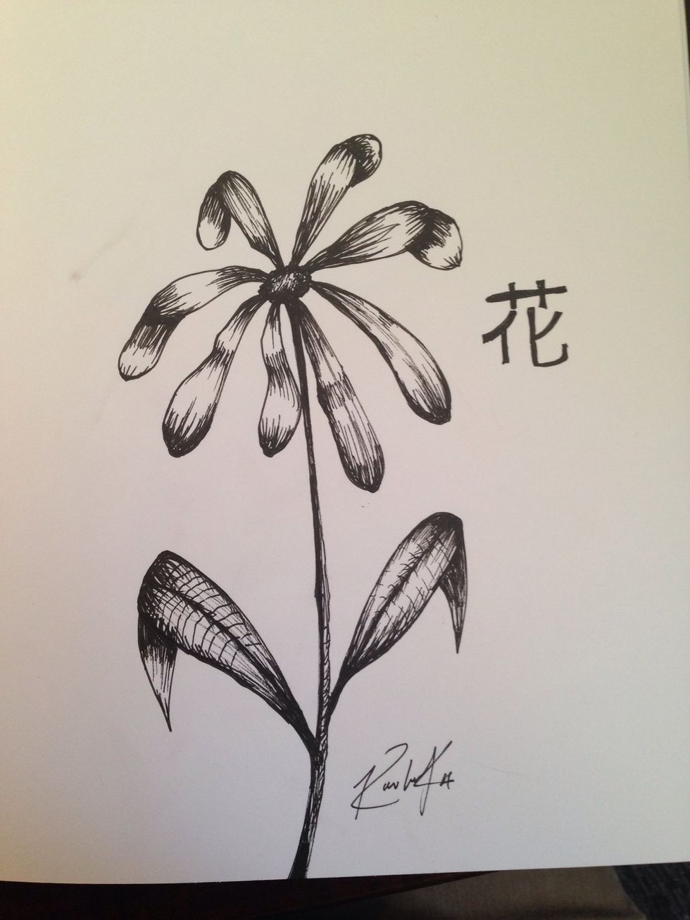 You should always sign your art. Who knows maybe you'll be famous one day.