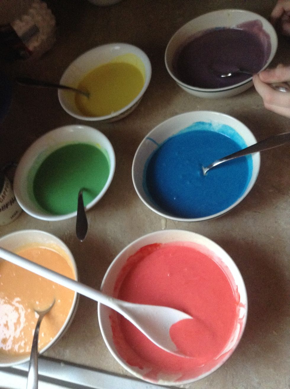 You should end up with colors similar to this