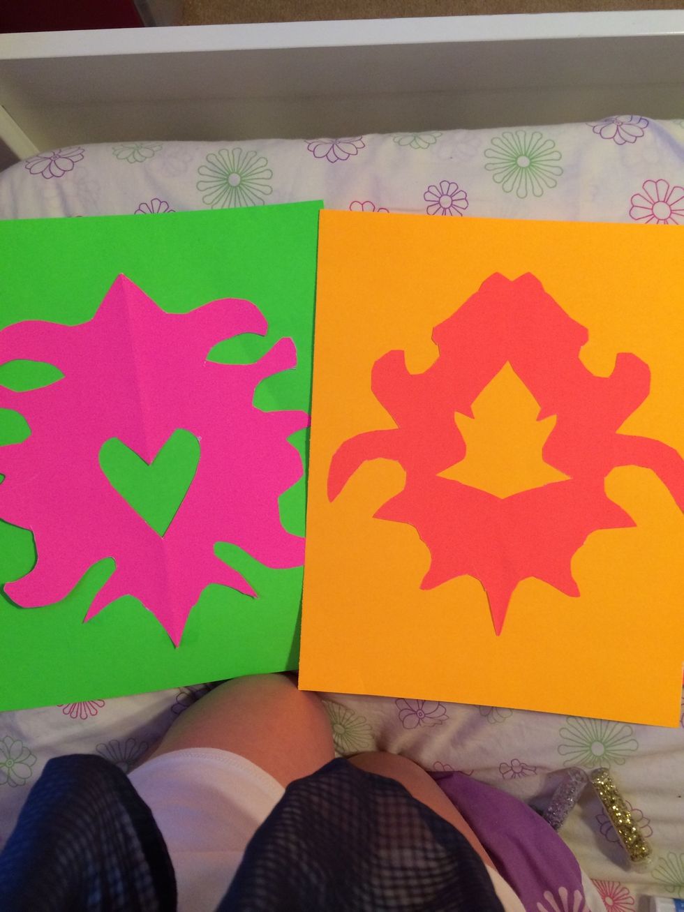 You should have 2 simple designs. Now, here comes the fun part :)