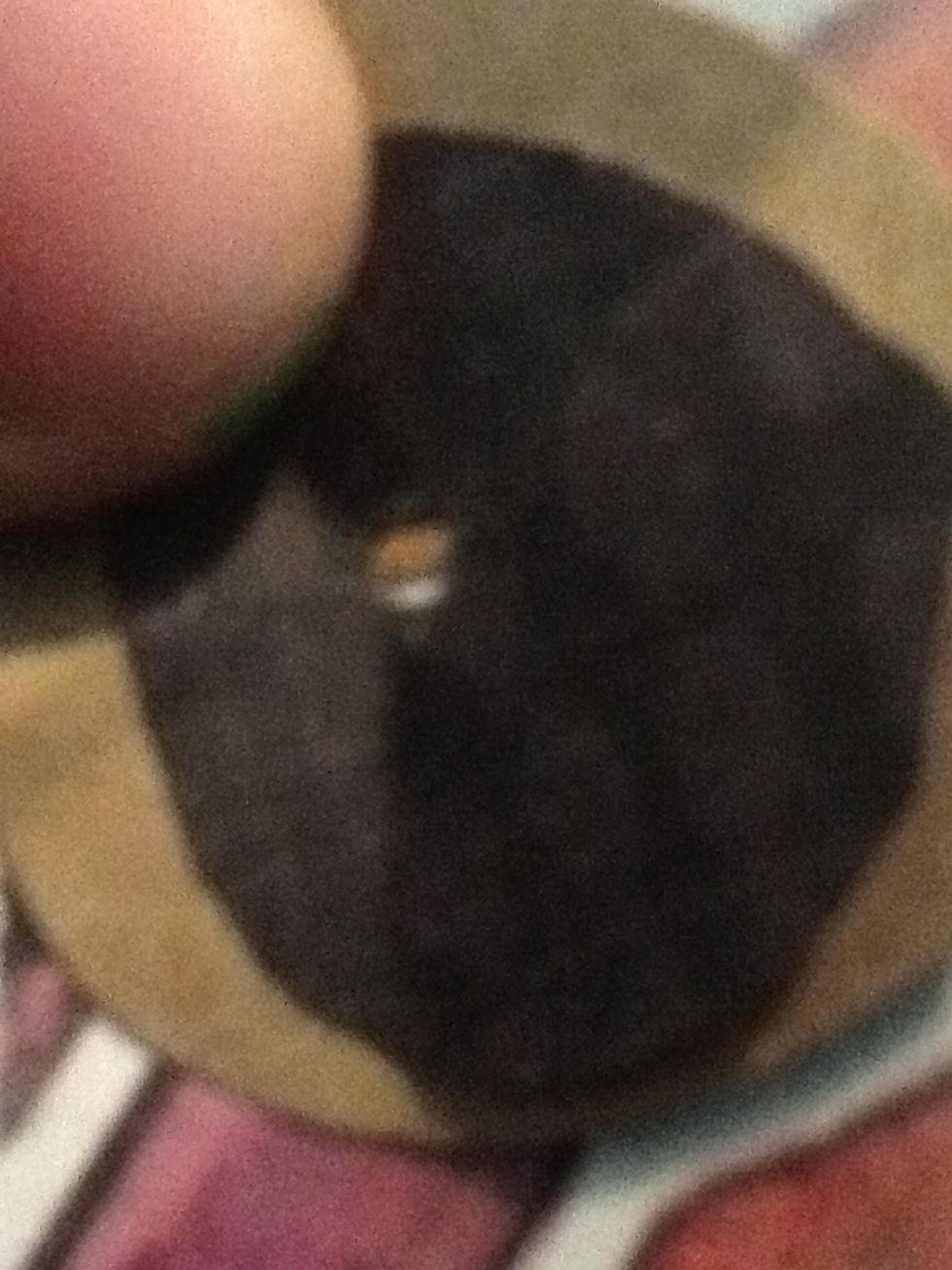 You should have a hole like this