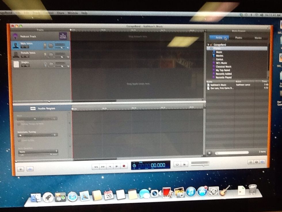 You should next see a screen like this one come up.