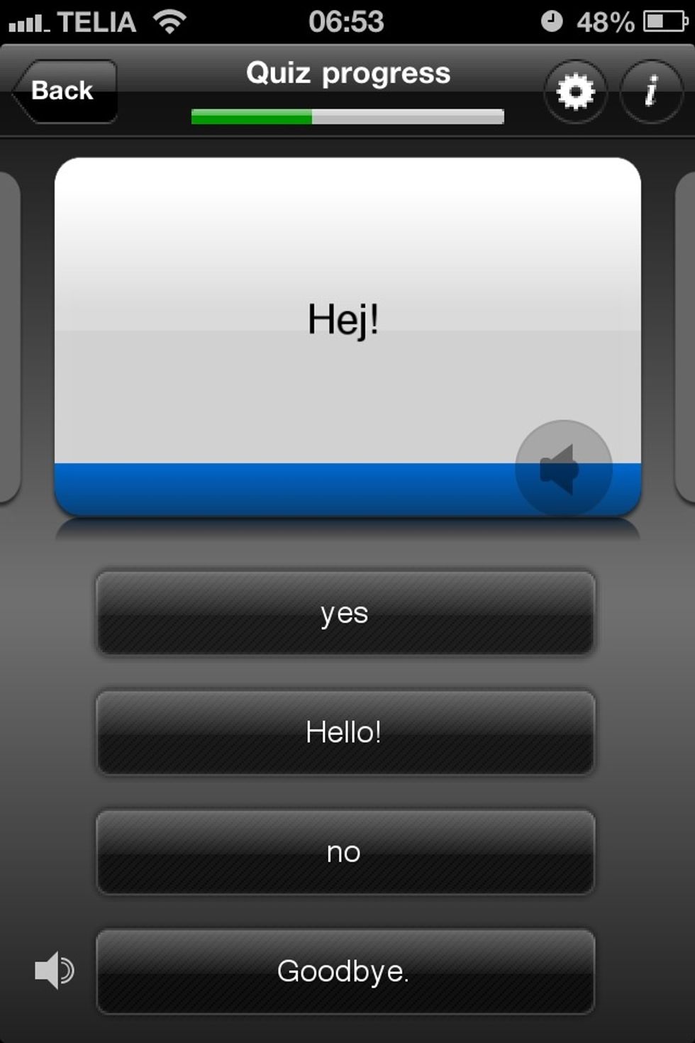 You take a quiz at the end, multiple choice and really easy.