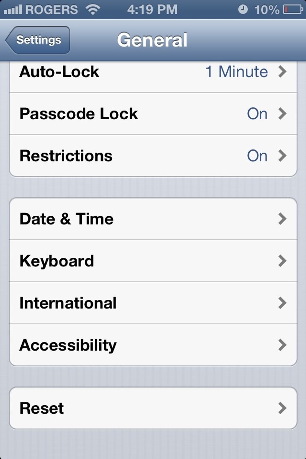You then want to go to "Keyboard".
