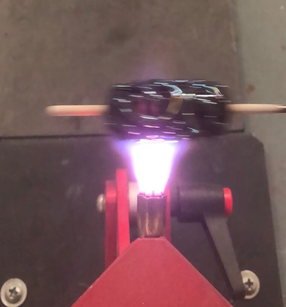 You\u2019ll see a metallic luster begin to develop.