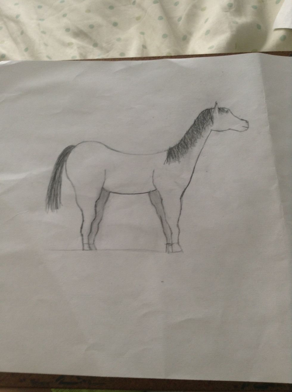 You want them darker than they should be so it looks better later