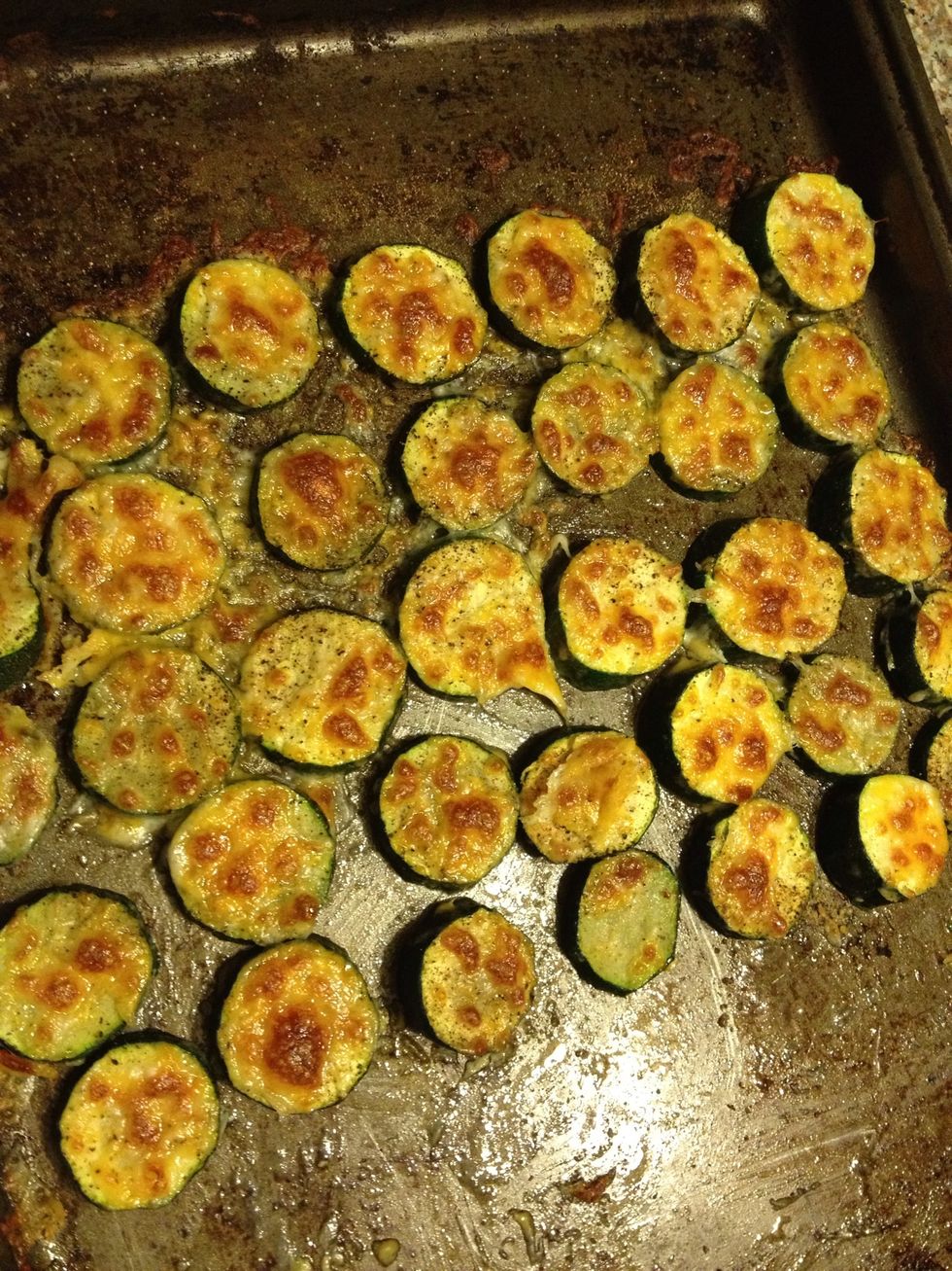 You want them to be slightly brown