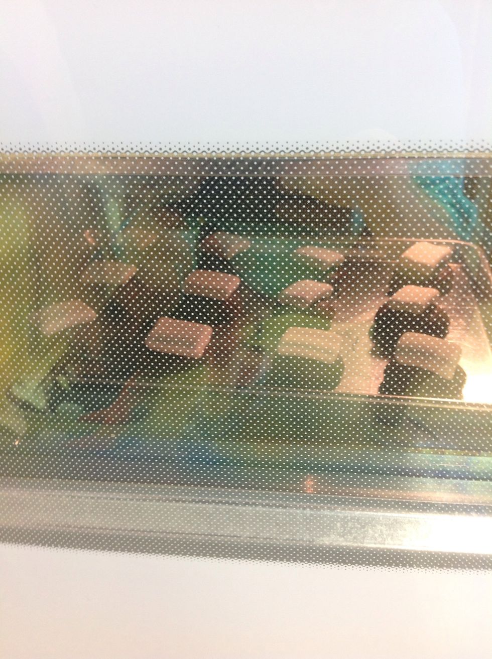 You want to add the marshmallows with one minute left remaining for cooking