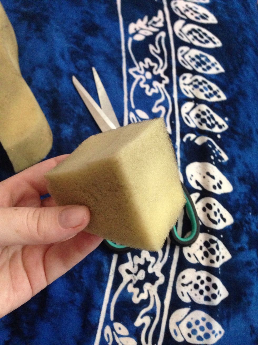 You want to just snip a corner to a size ideal depending on your vase