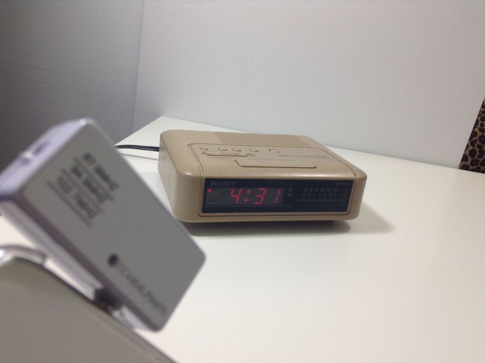 You will be able to enjoy any sound or streaming music from your iPad thru your alarm clock radio.