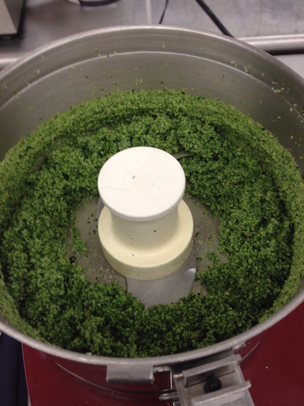 You will get a nice green salt.