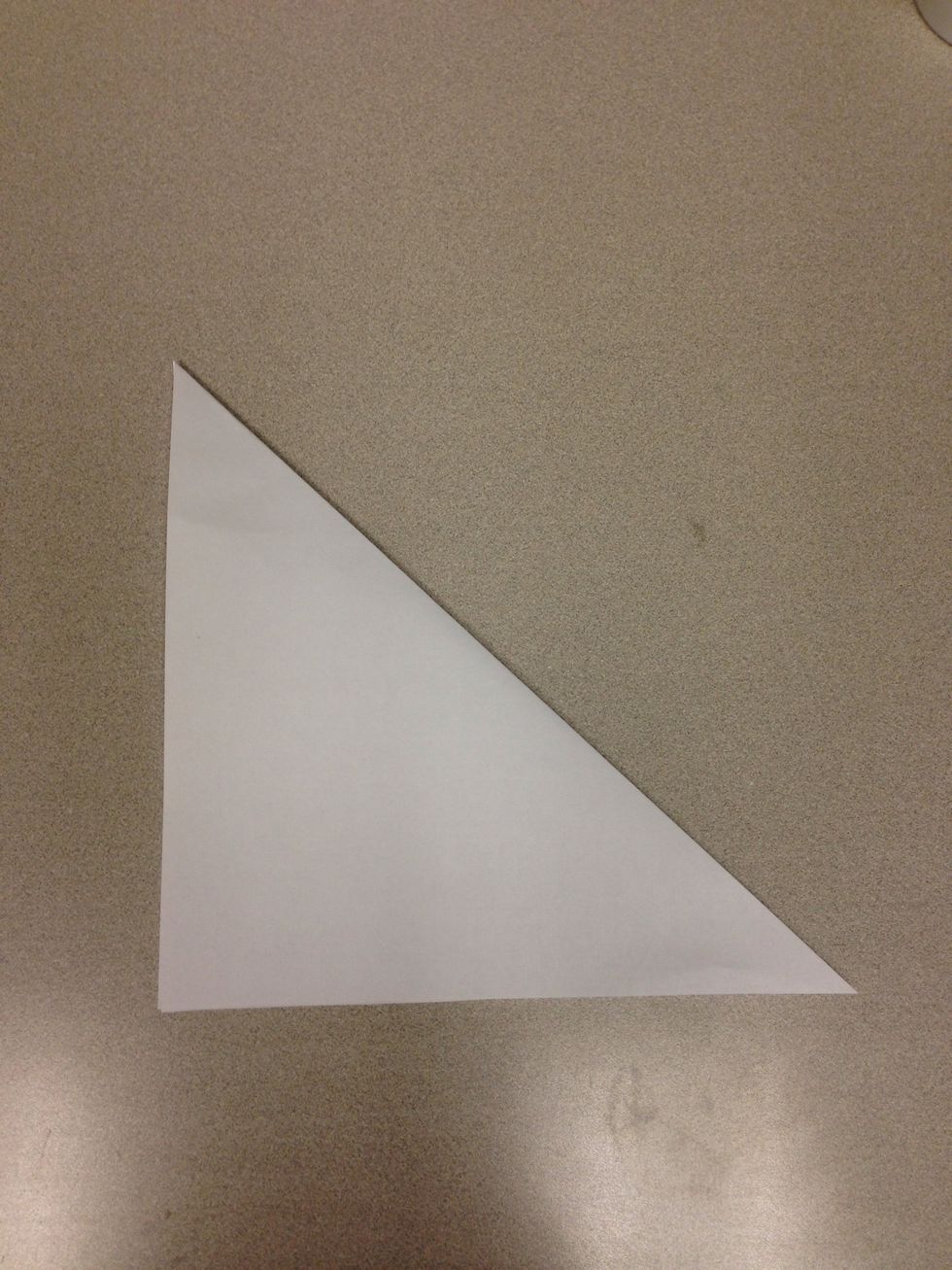 You will get triangle