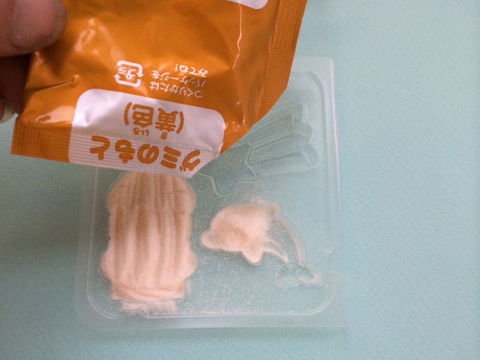 You will have extra powder and activator --I used another mold I had to make more- otherwise you can wait till gummies have set and reuse the mold that came with Kit